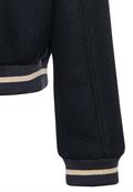 Collegejacke aus einem Wollmix night blue
