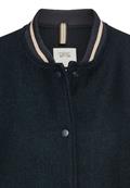 Collegejacke aus einem Wollmix night blue