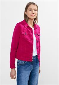 Color Jeansjacke pink sorbet