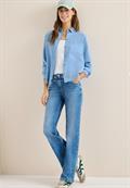 Colored Denim Bluse cloud blue