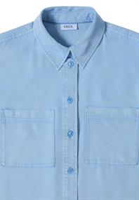 Colored Denim Bluse cloud blue