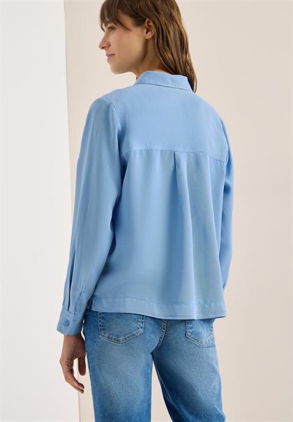 Colored Denim Bluse cloud blue