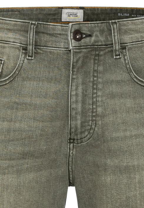 colour-denim-shorts-slim-fit-khaki