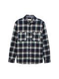 Comfort Fit Flanell-Hemd mit Karomuster navy multicolor check
