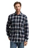 Comfort Fit Flanell-Hemd mit Karomuster navy multicolor check