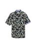 Comfort Fit Hemd mit Palmen-Print navy multi leaf design