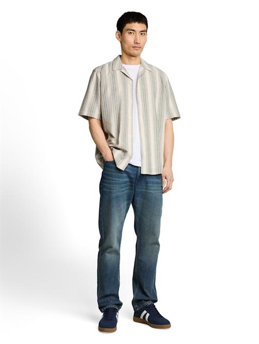 comfort-fit-kurzarmhemd-mit-streifen-olive-multicolor-stripe