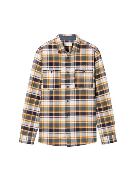 Comfort Hemd mit Karomuster navy multi check