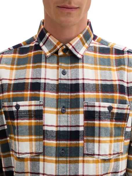 Comfort Hemd mit Karomuster navy multi check