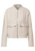 Cord-Blouson smooth sand beige