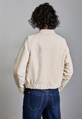 Cord-Blouson smooth sand beige