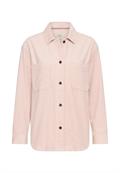 Cord-Bluse aus reiner Baumwolle mauve pink