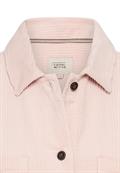 Cord-Bluse aus reiner Baumwolle mauve pink