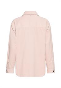 Cord-Bluse aus reiner Baumwolle mauve pink