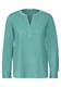 Cord-Bluse in Unifarbe adriatic green
