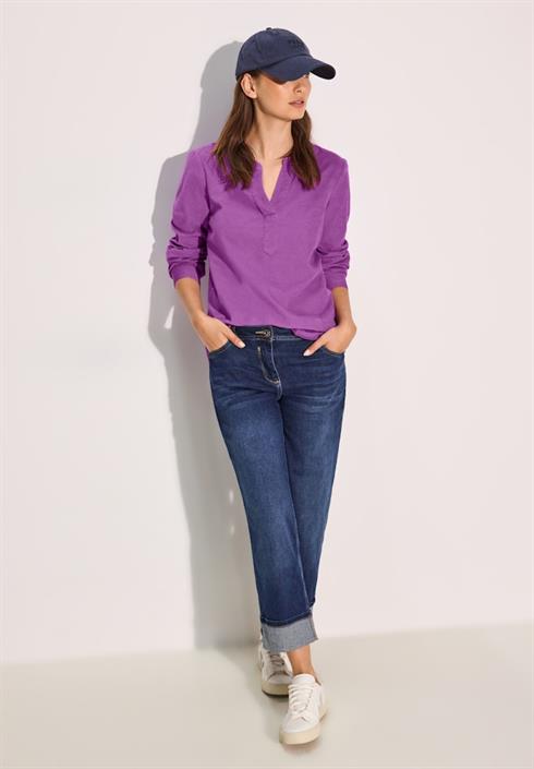 cord-bluse-in-unifarbe-iced-violet