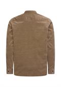 Cord Hemd mit 2-Wege Stretch sepia brown