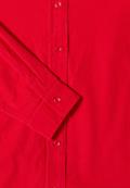 Cord Hemdbluse fiery red