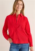 Cord Hemdbluse fiery red