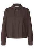 Cord Hemdbluse java brown