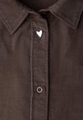 Cord Hemdbluse java brown