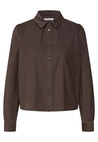 Cord Hemdbluse java brown