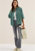 Cord Hemdbluse jewel green