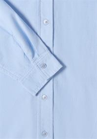 Cord Hemdbluse light sky blue