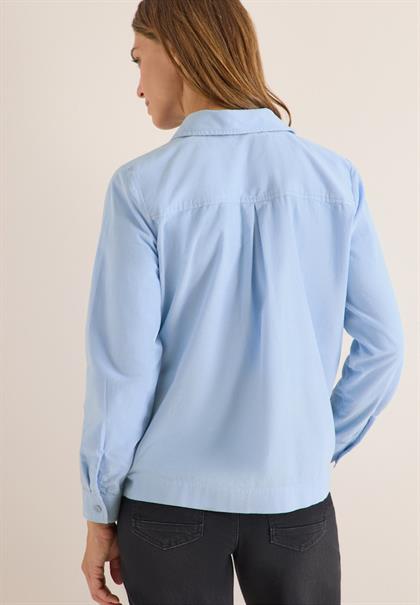 Cord Hemdbluse light sky blue