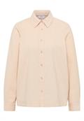 Cord Hemdbluse oat milk beige