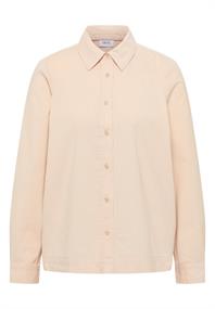 Cord Hemdbluse oat milk beige