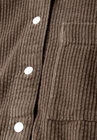 Cord Hemdbluse silk brown