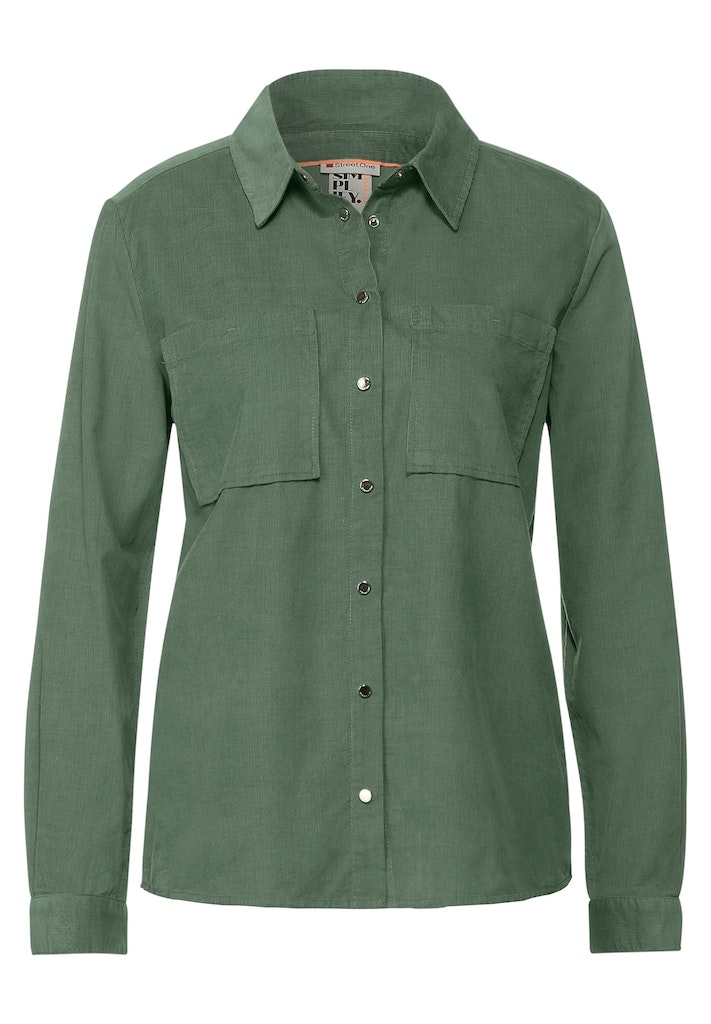 Street One Damen Bluse A343445 Novel Green - größe