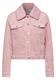 Cord-Jacke mit Teddy-Kragen dusty petal rose
