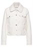 Cord-Jacke mit Teddy-Kragen lucid white