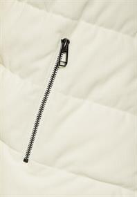 Cord-Jacke snow cream