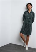 Cord-Kleid hunter green