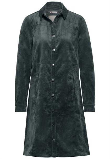Cord-Kleid hunter green