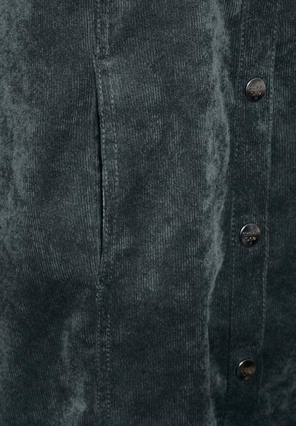 Cord-Kleid hunter green