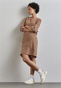 Cord-Kleid rich mocha