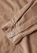 Cord-Kleid rich mocha