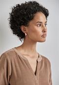 Cord-Kleid rich mocha