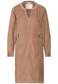 Cord-Kleid rich mocha
