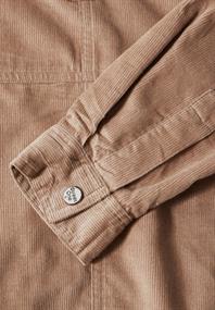 Cord-Kleid rich mocha