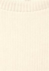 Cord Langarmshirt smooth sand beige