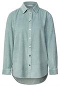 Cord Longblouse arona blue