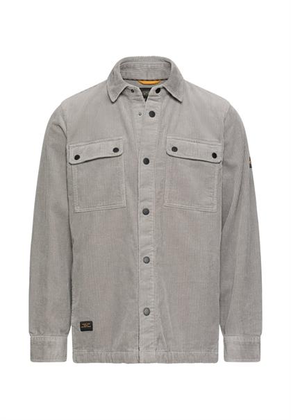 Cord Overshirt aus 100% Baumwolle dust grey