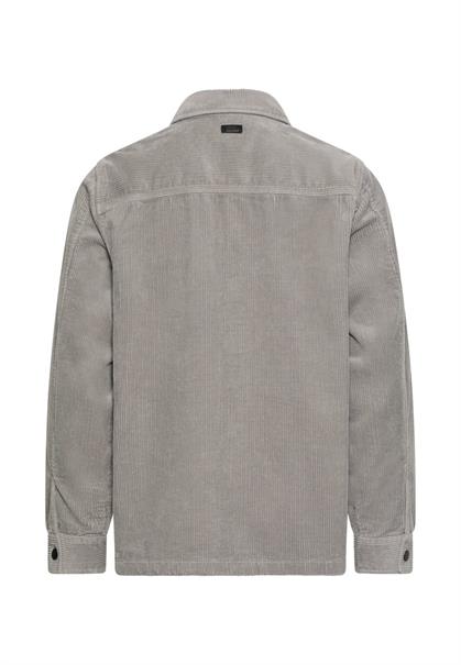 Cord Overshirt aus 100% Baumwolle dust grey