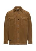 Cord Overshirt aus 100% Baumwolle sepia brown
