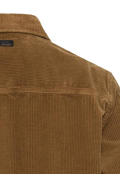 Cord Overshirt aus 100% Baumwolle sepia brown